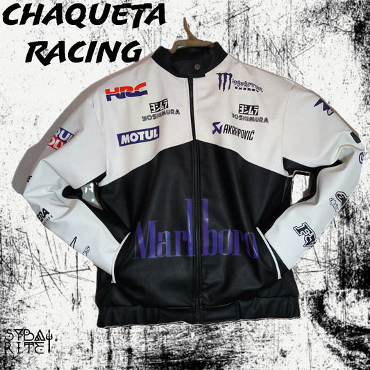 Chaqueta Racing Marlboro Azul Medianoche